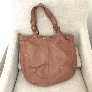 Ted Baker Tan Leather Large Tote Hobo Bag